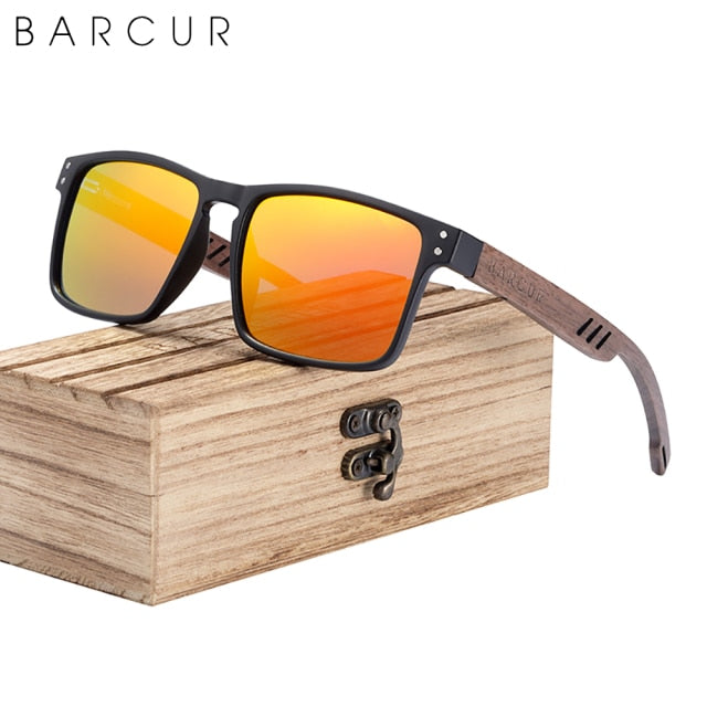 Beeldhouwwerk inval realiteit BARCUR Original Natural Walnut Wood Sunglasses Polarized 4018Pro – BARCUR  OFFICIAL