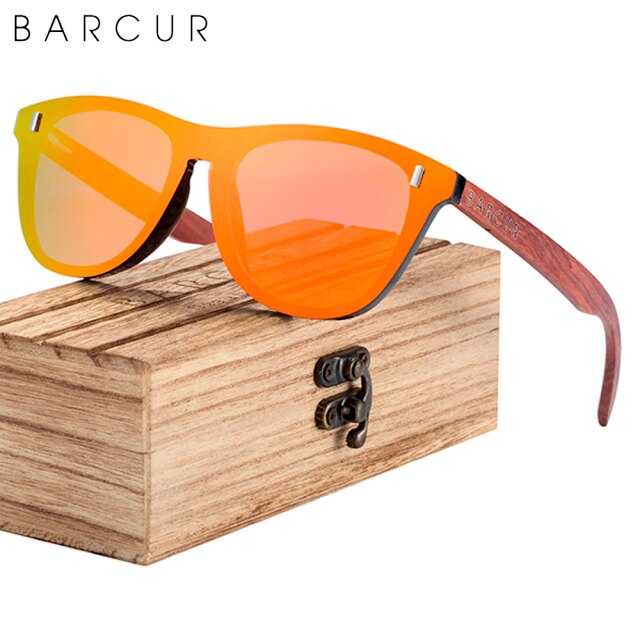 Barcur 2024 wood sunglasses