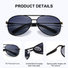 BARCUR Latest Gradient Women Sunglasses Polarized Man Pilot Sun glasses 8015