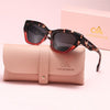 Fashion Trend Polarized Women's Sunglasses Irregular PC Frame 1067