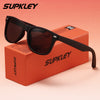 SUPKLEY Chic Oval Women's Fashion Sunglasses - Vintage Leopard Print UV400 1140