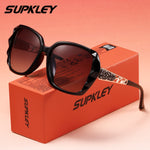 SUPKLEY Elegant Luxury Women'S, Butterfly Frame UV400 Protection 2518