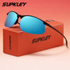 SUPKLEY Semi-Rimless Polarized Sports Sunglasses, UV400 Protection  3030