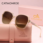 CATMONROE Luxury Polarized Women Sunglasses Butterfly Frame Pink Gift Box 2119