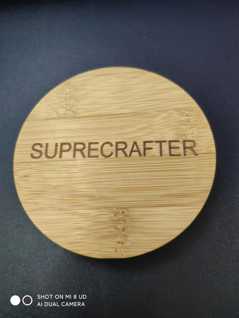 SUPRECRAFTER Wood Cup lids