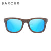 BARCUR Natural Brown Wooden Sunglasses 5200