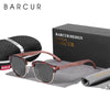 BARCUR Natural Wooden Sunglasses