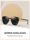 Cat Eye Polarized Women Sunglasses 8705
