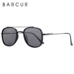 BARCUR Polarized Square Sunglasses Classic
