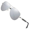 Titanium Memery Bridge Sunglasses Polarized Gradient Lens 8009