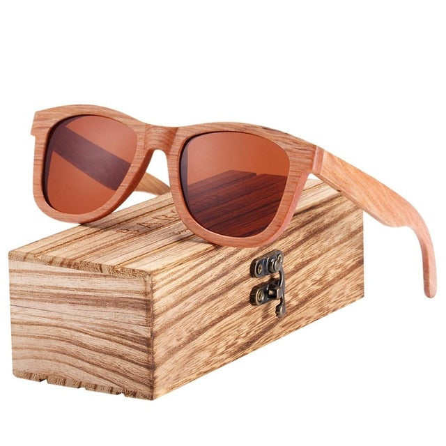 Natural Wooden Sunglasses Polarized 5215