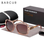 BARCUR Women Polarized Elegant Gradient Sunglasses 2518