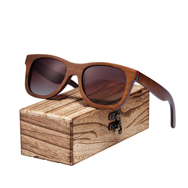 BARCUR Skateboard Wood Sunglasses 5500
