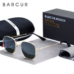 BARCUR Classic Hexagon Sunglasses Men Women 8048