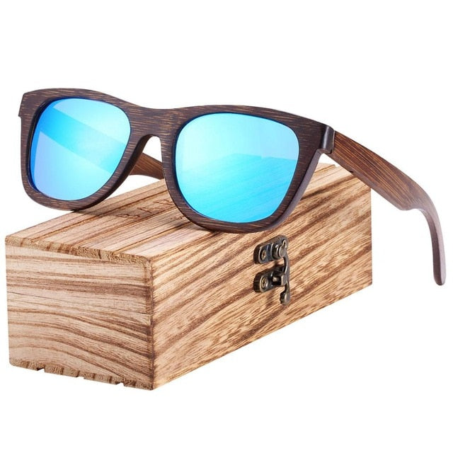 BARCUR Wood Sunglasses Bamboo 5200