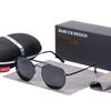 BARCUR Square Sunglasses Polarized Hexagon 8550