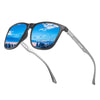 BARCUR Square Sports Polarized Sunglasses Al-Mg Temple with TR90 Frame 8715