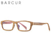 BARCUR Hand Made Wood Glasses Anti Blue 8007