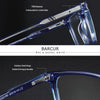 BARCUR TR90 Anti Blue Ray Glasses Computer 6135