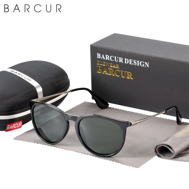 BARCUR Classic Round Sunglasses Women 2127