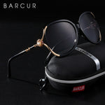 BARCUR Women Sunglasses Polarized Gradient Lens 2585