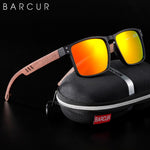 BARCUR Original Wood Polarized Sunglasses Eyewear 4018