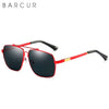 BARCUR Titanium Alloy Sunglasses Polarized 8118