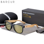 BARCUR Wood Night Vision Glasses