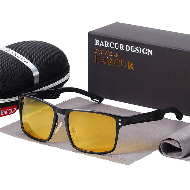 BARCUR Alu-Mg Light Weight Night Vision Glasses 8580