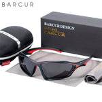 BARCUR Sport TR90 Frame Sunglasses Polarized 2049
