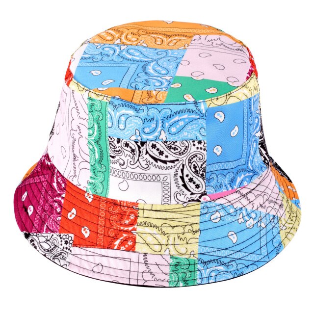 BARCUR Fashion Bucket Hats Women New Colorfull Men Hat Double-Sided Wear Fisherman Cap