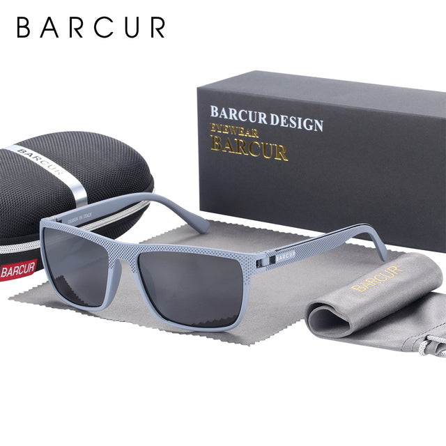 BARCUR Goggles for Sports Sunglasses for Men Polarized FishingTravel TR90 Light Weight 2139