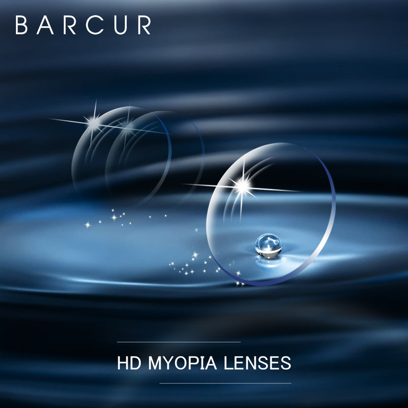 BARCUR Anti Blue 1.56 1.61 1.67 1.74 Prescription CR-39 Resin Aspheric Glasses Lens Myopia Hyperropia Optical Lens